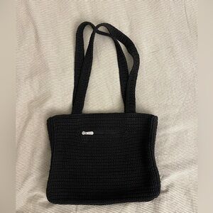 NWOT - The Sak Black Crochet Shoulder Bag